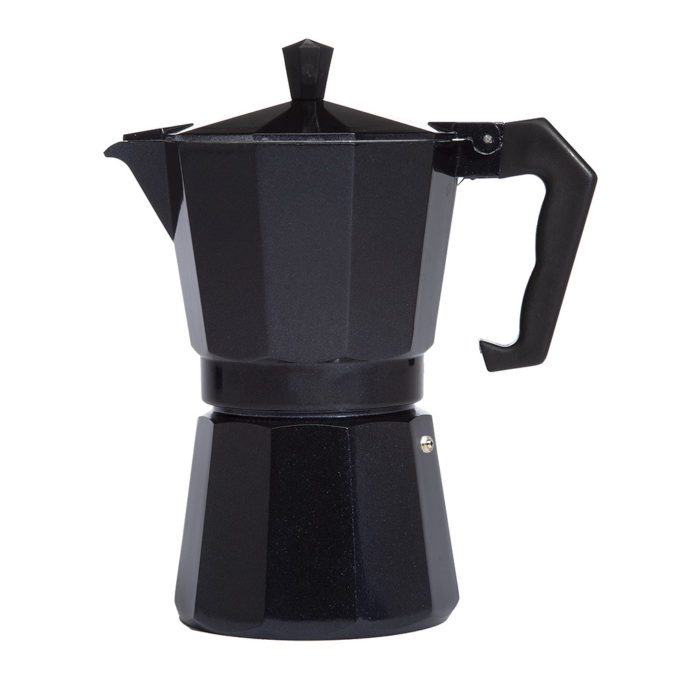 Bialetti Supplier Hot Water System Italy Classical Aluminum Alloy Camping Coffee Moka Pot 50ml Stovetop Espresso Maker