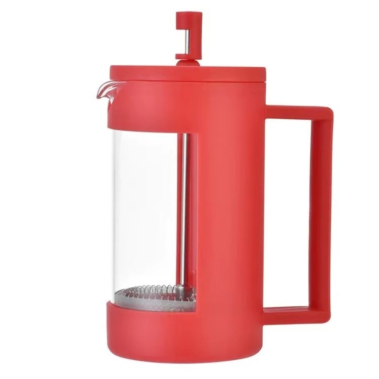 Pure glass french press 350ml high borosilicate french press hand pot New gift tea maker