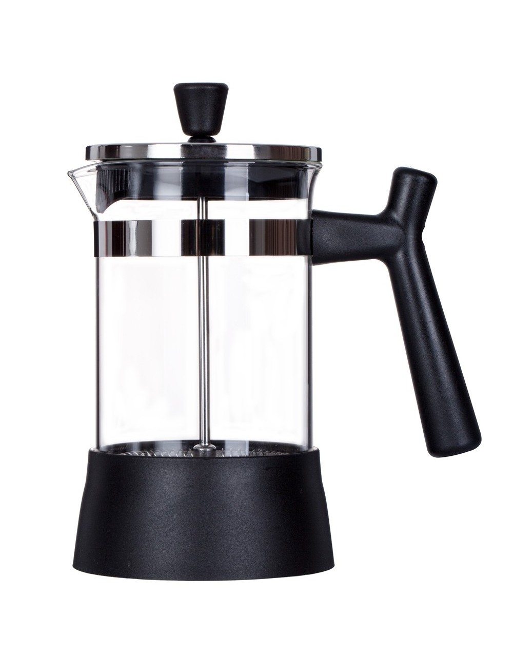 Wholesale prensa francesa Stainless Steel Plunger Glass Tea Pot French Press