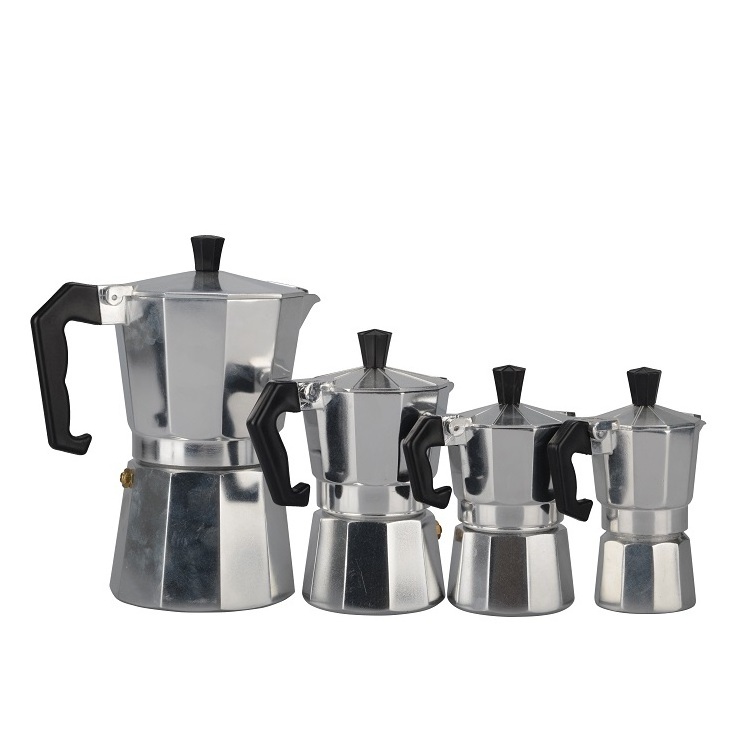 Hot sale Italian Classica 3/6/9/12 Cups Large aluminium espresso coffee maker