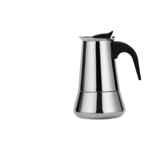 Personalized Stovetop Espresso Maker stainless steel 6 Cup Espresso Moka Pot Espresso Percolator Italian Coffee Maker