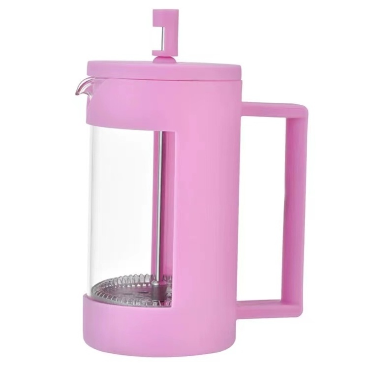 Pure glass french press 350ml high borosilicate french press hand pot New gift tea maker