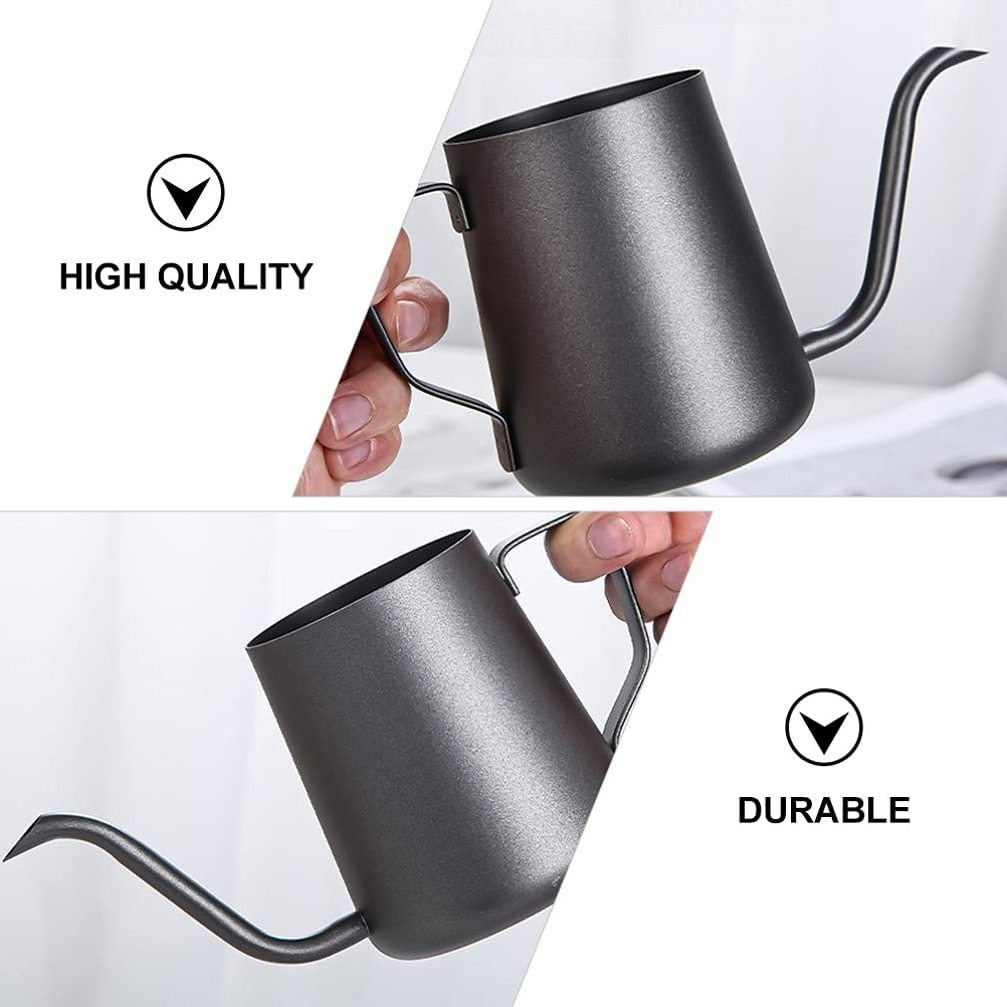 New Stainless Steel Pour Over Kettle with Thermometer Gooseneck Kettle for Pour Over Coffee Kettle