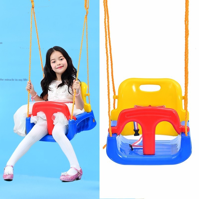 4-in-1 baby swing multi-function plastic toys hanging toddler infant swing seat outdoor  indoor