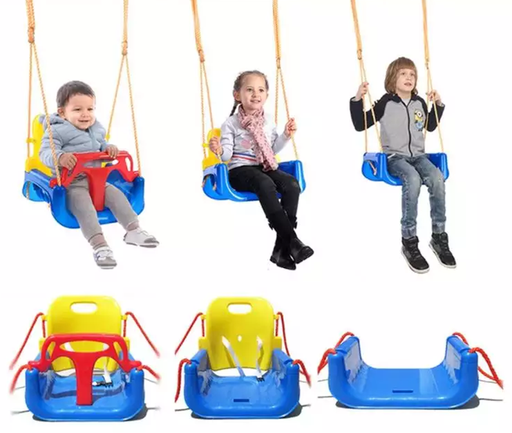 4-in-1 baby swing multi-function plastic toys hanging toddler infant swing seat outdoor  indoor