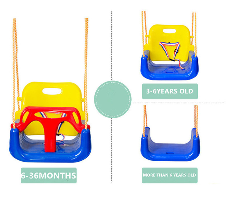 Hot sale baby  kids swing set 3 in 1 combine with swing for baby