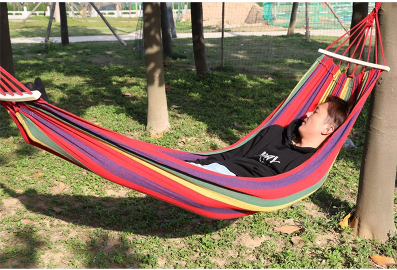 Hammock hanging swing chair with stand camping hammock garden swing