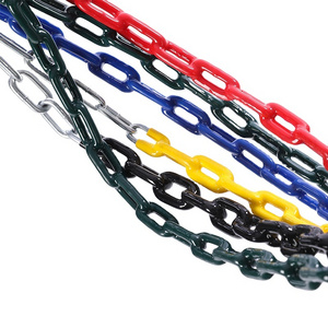 0.8m PVC  Plastic Coated chain Metal chain Link Chain for Swing