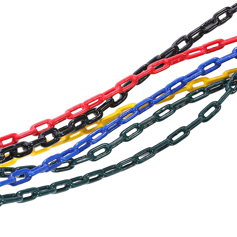 0.8m PVC  Plastic Coated chain Metal chain Link Chain for Swing