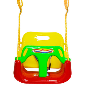 Brand wholesale custom colorful toys swing seat outdoor plastic swing kids hanging swing chairs