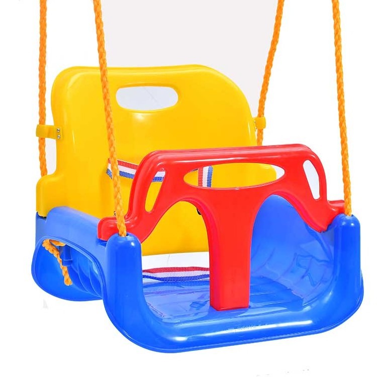 Baby Swing High Chair plastic outdoor hanging playground baby swing seat for toddler