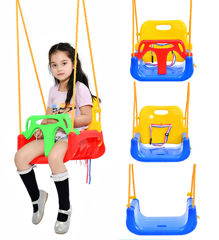 Baby Swing High Chair plastic outdoor hanging playground baby swing seat for toddler