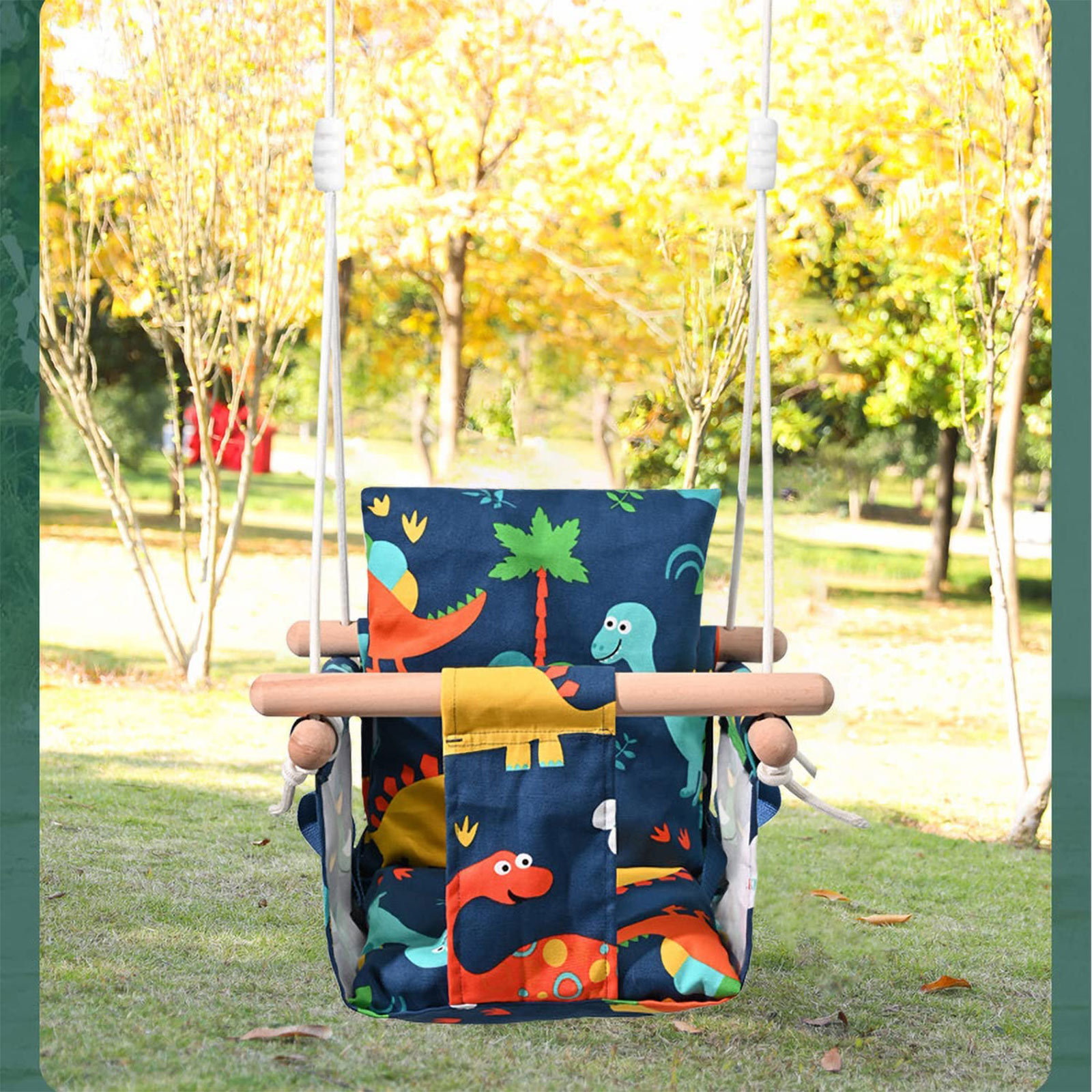 Baby Swing Seat wooden swing set indoor wooden swings