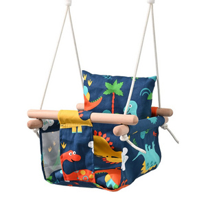 Baby Swing Seat wooden swing set indoor wooden swings