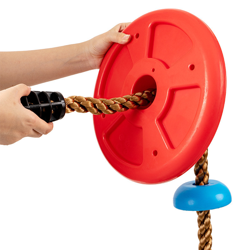 Rope climbing swing disc swing saucer tree swing for children