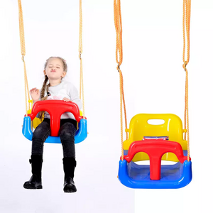 Toddler 4 in 1 Swing  Seat Hanging  Adjustable Swing for Baby Indoor and Outdoor