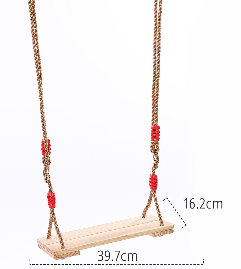 3-14 years old children  swing  wooden swing outdoor indoor park with CPC/EN71 certificate