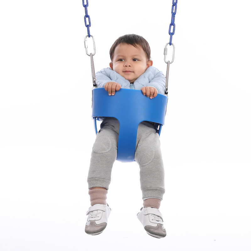 Children's Toy EVA Full Bucket swing indoor hanging Baby Swing Chair with Coated Chain