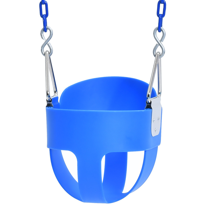 Full bucket cheap safe swing for garden can be customized hanging swing