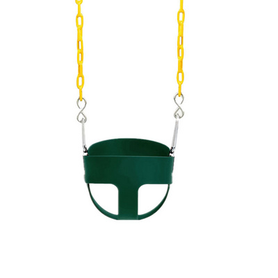 Children's Toy EVA Full Bucket swing indoor hanging Baby Swing Chair with Coated Chain