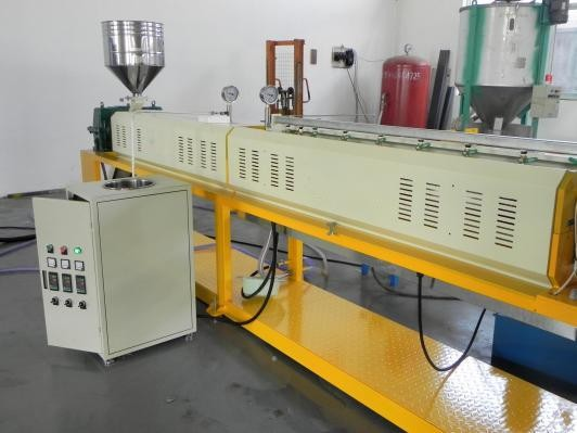 Plastic Extruder Machine Single Screw/ Net Machine For Fruit and bottle