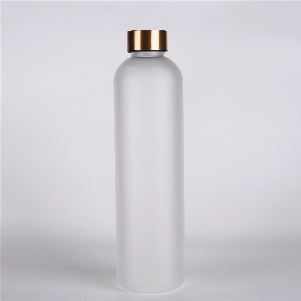 Spray paint frosted glass water bottle 350ml ,550ml ,750ml ,1000ml