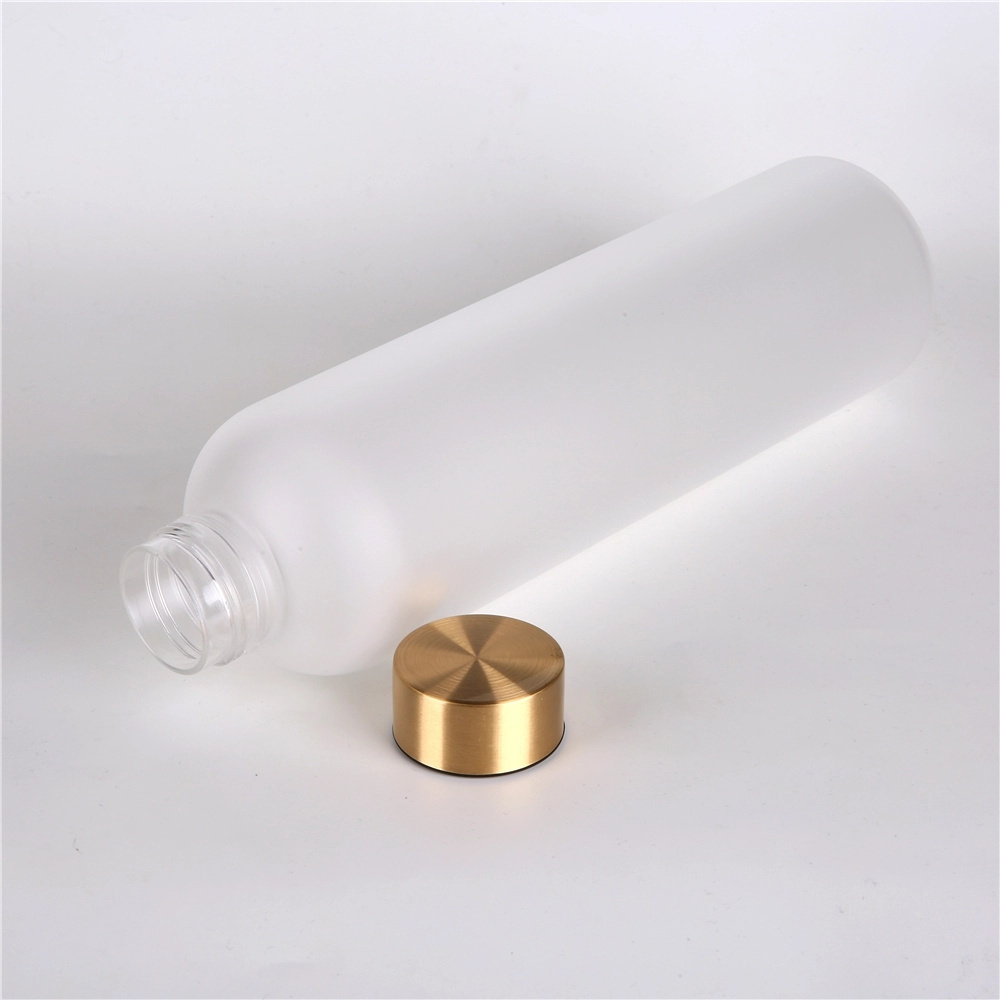 Spray paint frosted glass water bottle 350ml ,550ml ,750ml ,1000ml