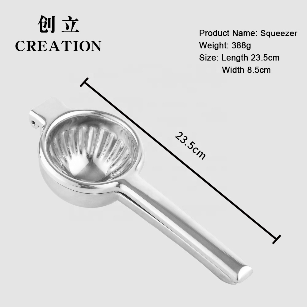 Factory Direct Stainless Steel pomegranate squeezer extractor manual press hand portable fruit orange lemon citrus juicer