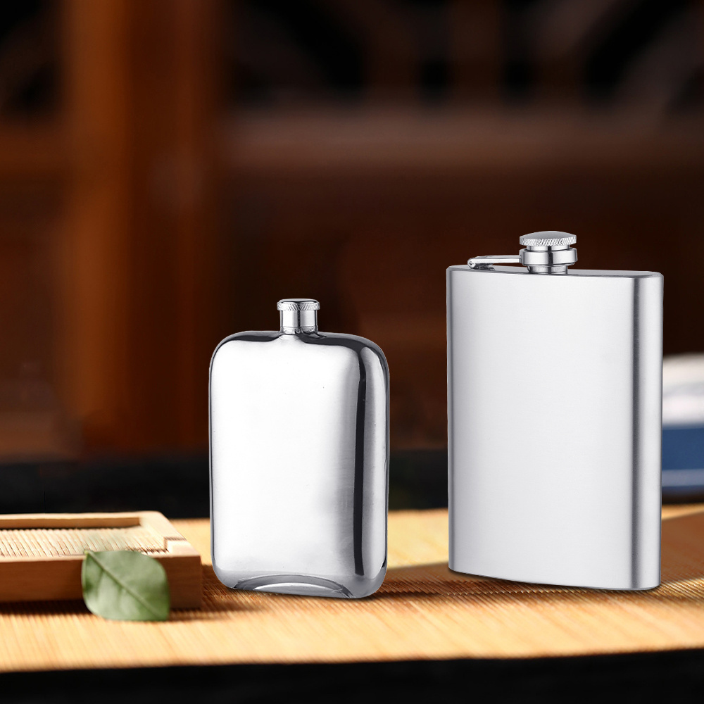 Creation Factory Direct Custom Stainless Steel Hip Flask for Liquor