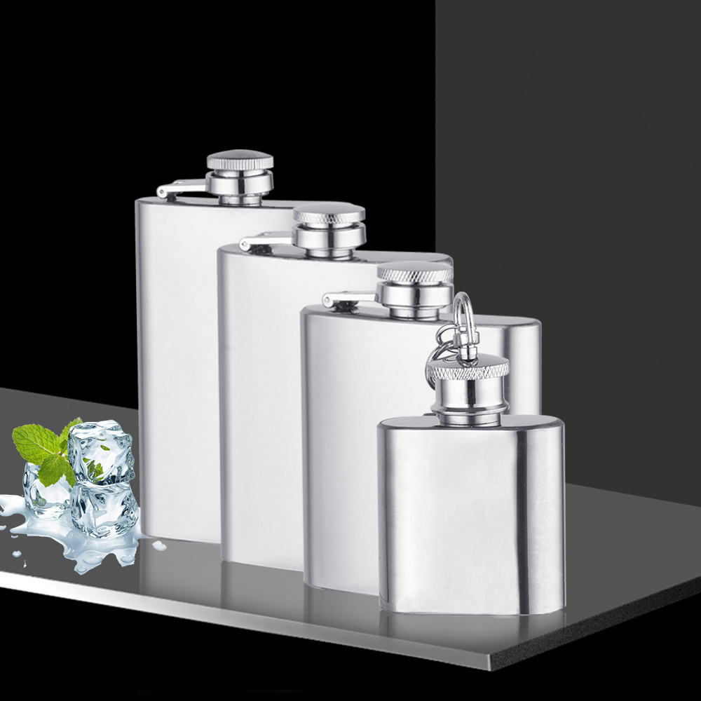 Creation Factory Direct Custom Stainless Steel Hip Flask for Liquor