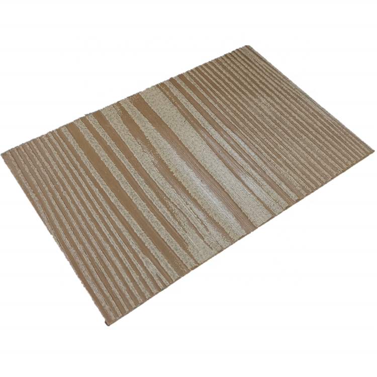 Ship Lap Wood Grain Fiber Cement Plank For Exterior Wall