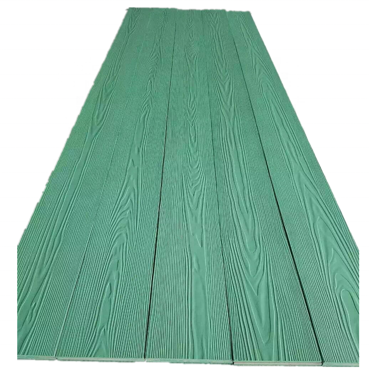 Ship Lap Wood Grain Fiber Cement Plank For Exterior Wall