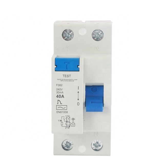 2 pole earth leakage circuit breaker,16 amp rccb circuit breaker,rcbo circuit breaker