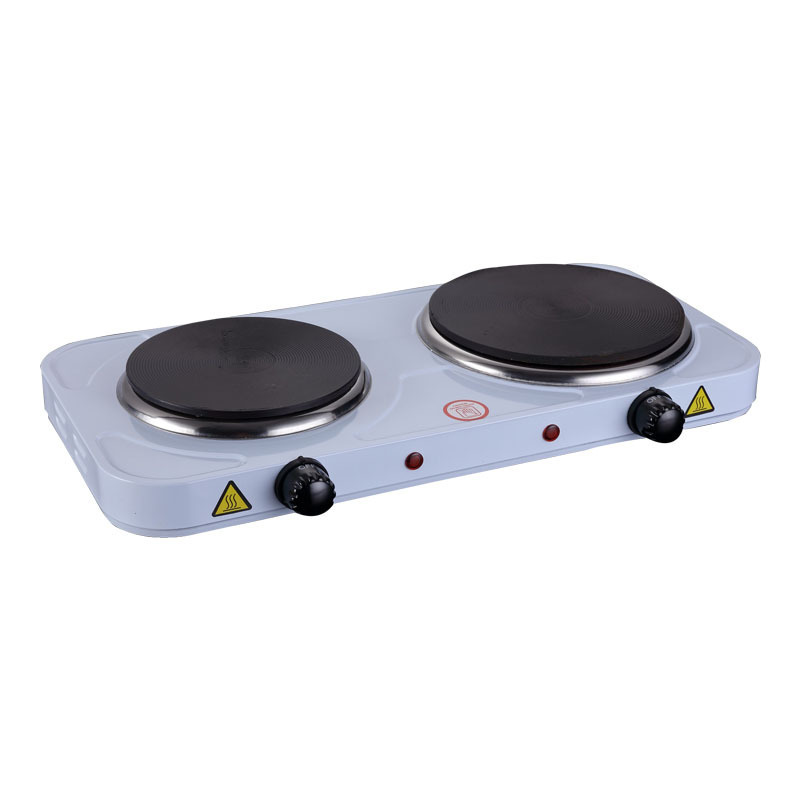 Manufacturer Portable Double Burner 2500 Watt Cooking Electric Stove Hot Plate With Good Quality