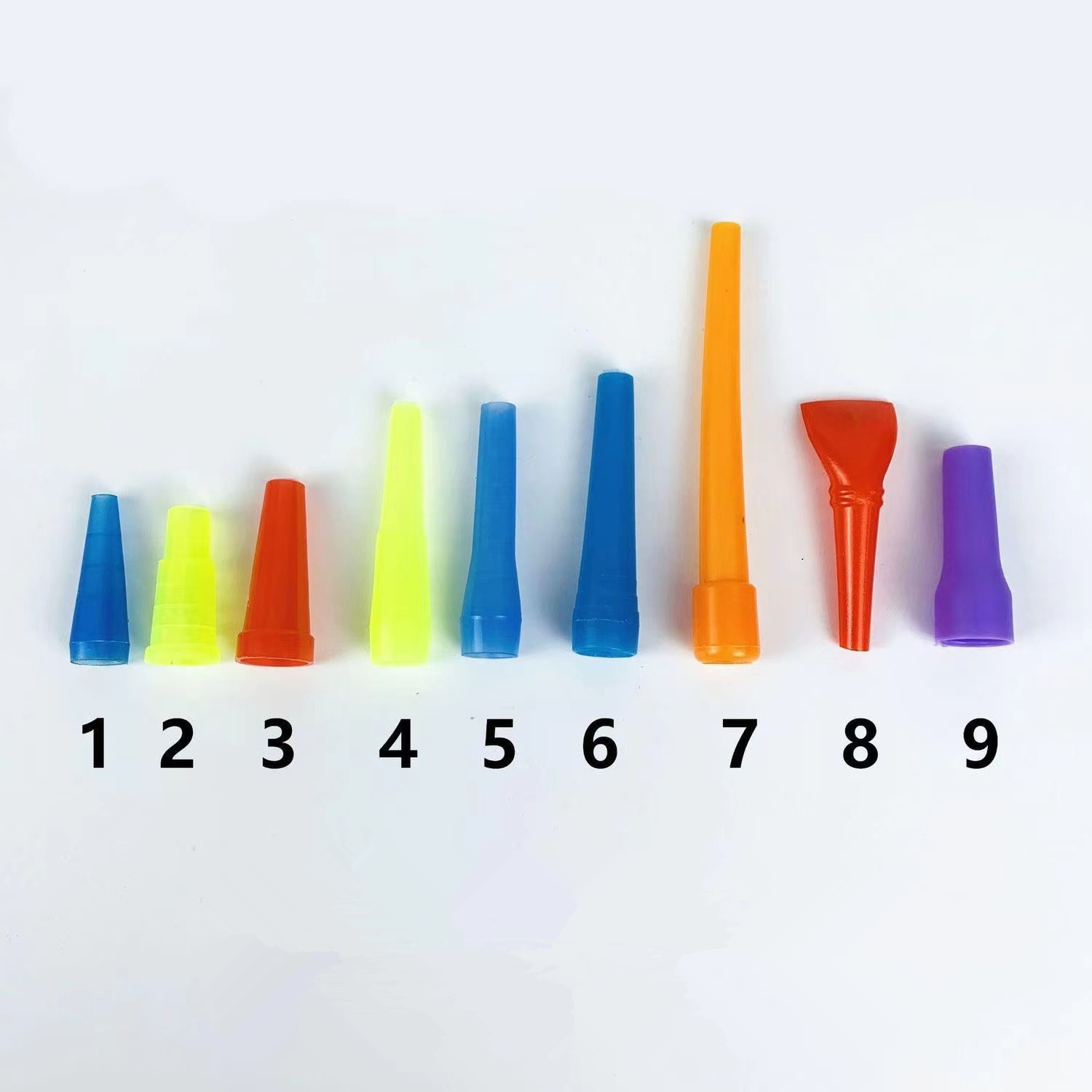 Kinds Of Colorful Wholesale Short Long Plastic Disposable Shisha Hookah Pipe Mouthpiece Mouth Tips