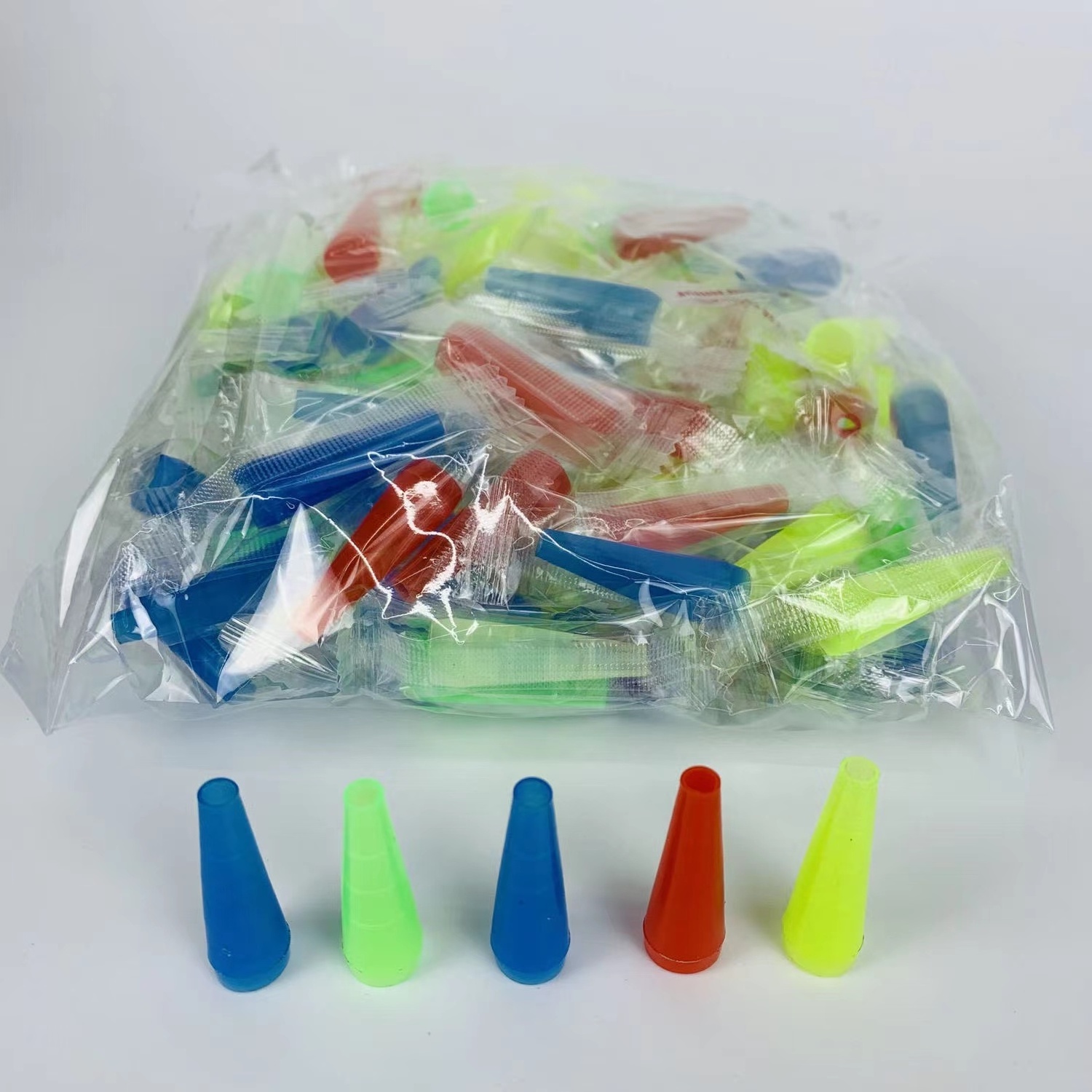 Kinds Of Colorful Wholesale Short Long Plastic Disposable Shisha Hookah Pipe Mouthpiece Mouth Tips