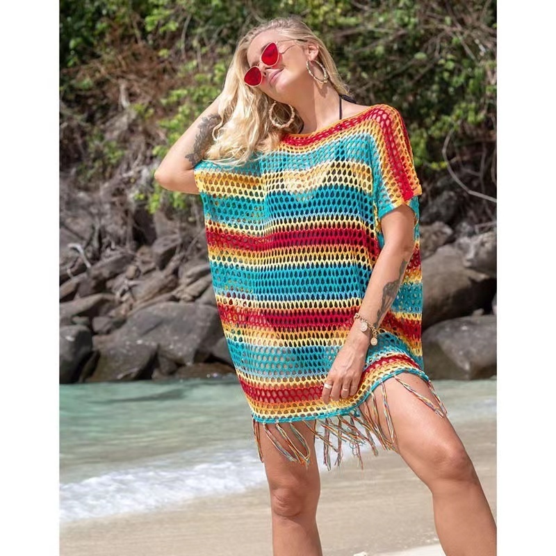 beach party dress crochet swimsuit cover ups beach wear bulk sarongs