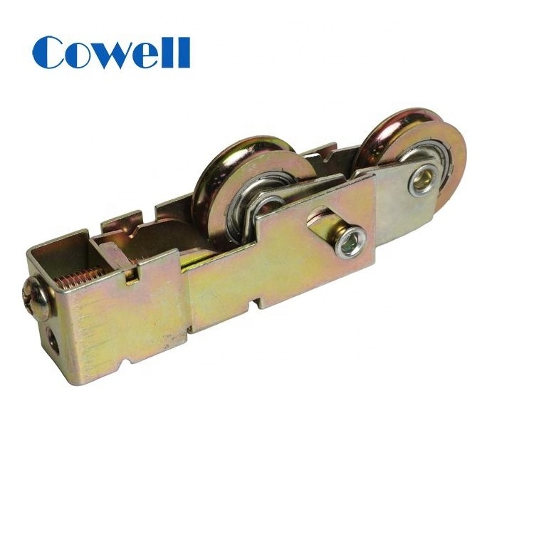 Hot Sales Bearing Wheels 1-1/8 inch Double Wheels Sliding Pulley Roller Wheel Glass Door Pulley