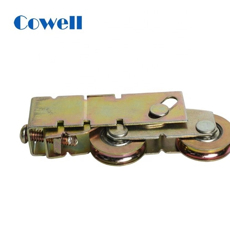 Hot Sales Bearing Wheels 1-1/8 inch Double Wheels Sliding Pulley Roller Wheel Glass Door Pulley