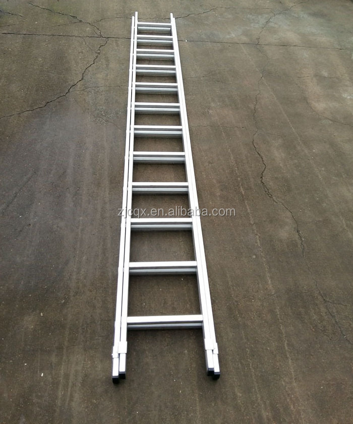 Industrial 2 Section Extension Aluminium Ladder