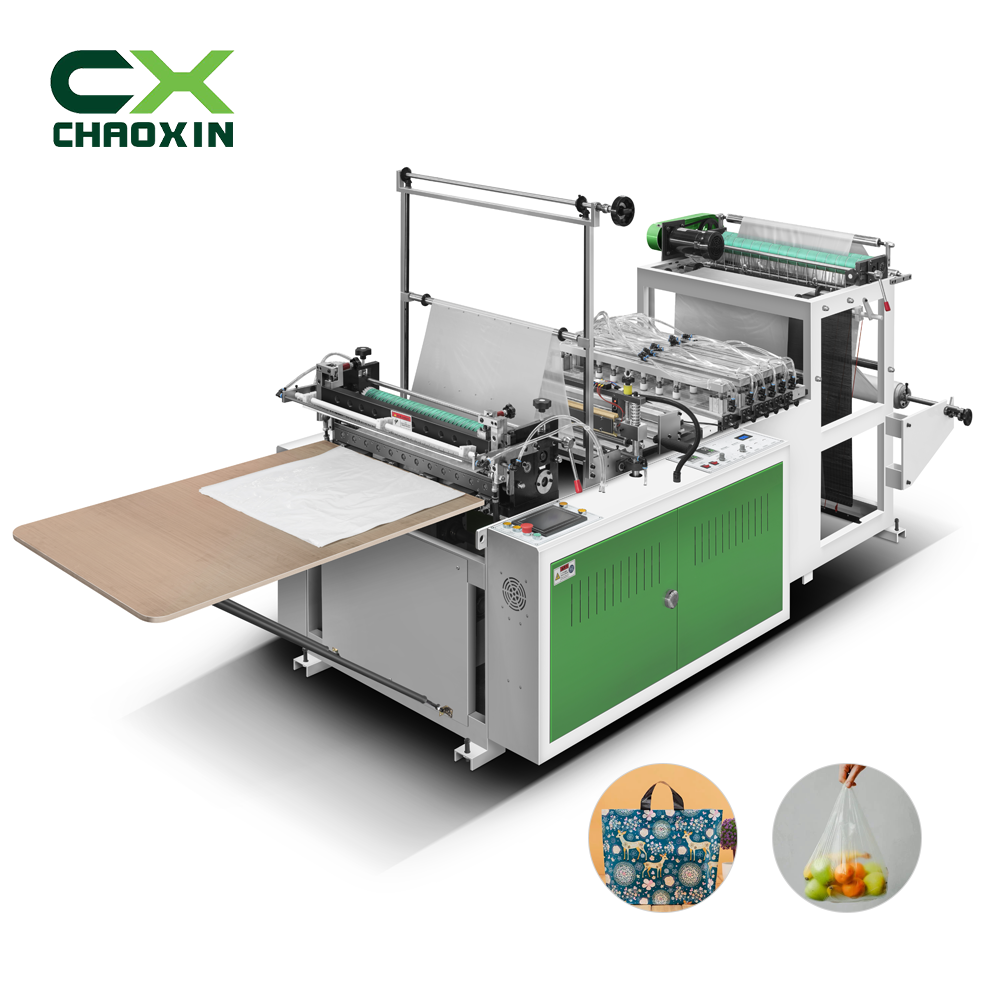 Plastic bag machine flat bag making machine manufacture price CX-600/1200 CE standard flat bags making machine