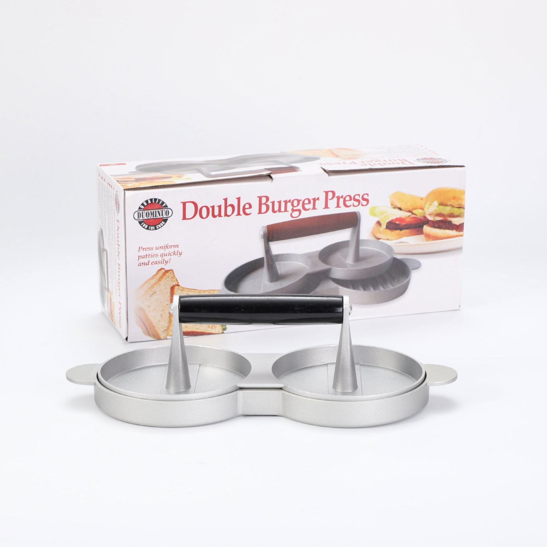 Promotional OEM Reasonable Price Round Stainless Steel Smashed Burger Press