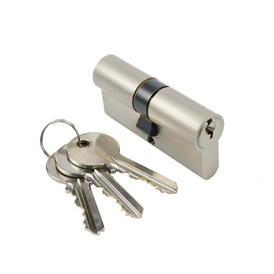 cheap double open  lock cylinder 70mm door lock cylinder with key