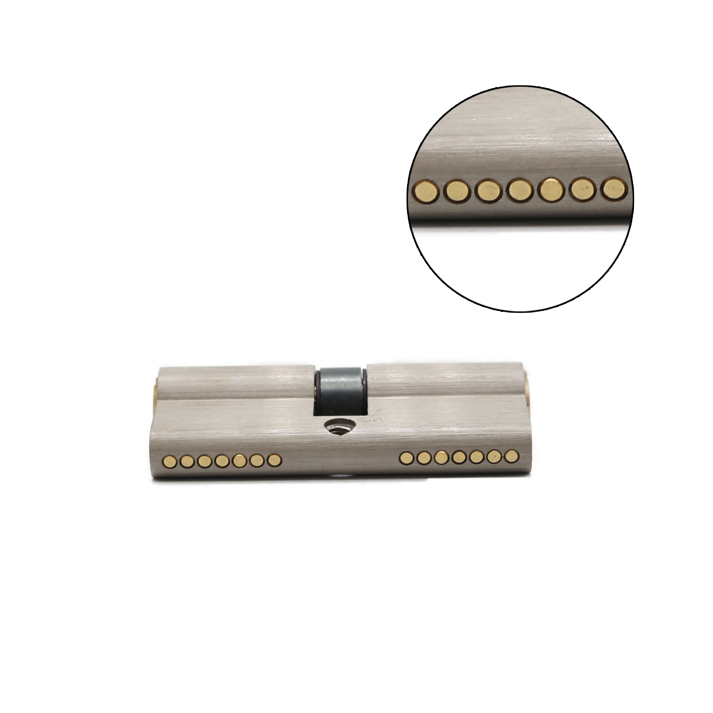 OEM Accept Double Open 7 Pin 70mm Zinc Alloy Mortise Wooden Door Lock Cylinder With Master Key