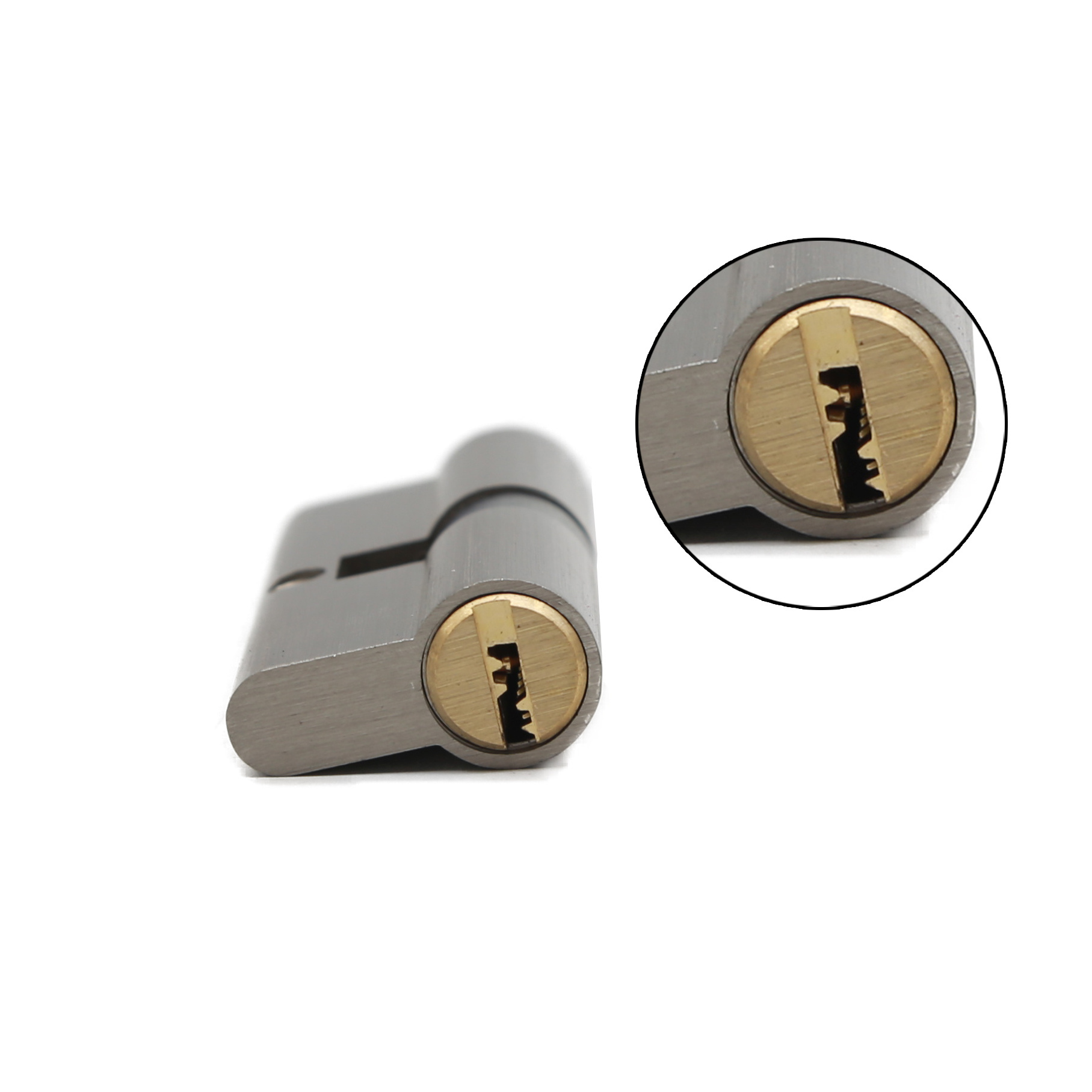 OEM Accept Double Open 7 Pin 70mm Zinc Alloy Mortise Wooden Door Lock Cylinder With Master Key