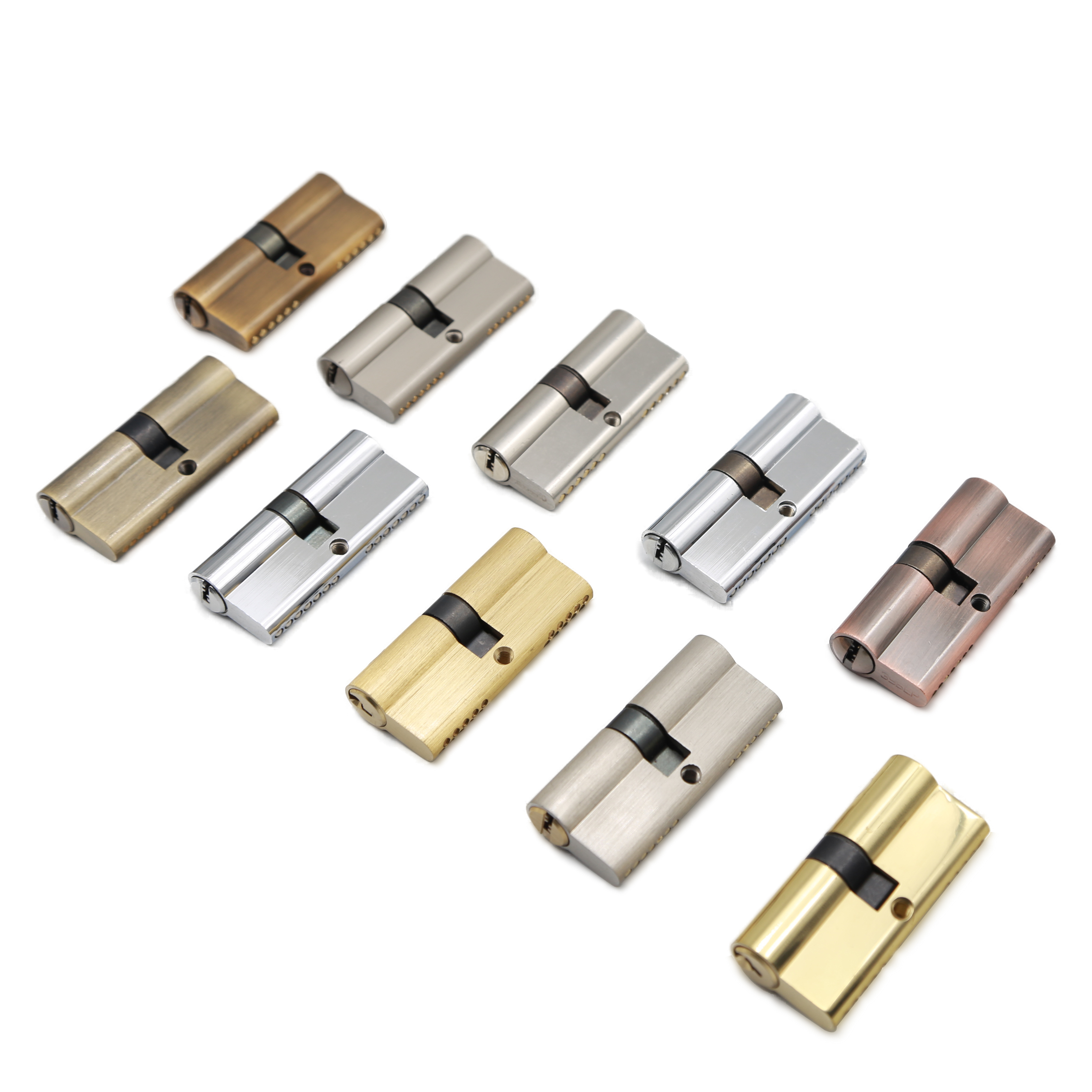 China Suppliers European Profile 5 Pin Double Open Cheap Aluminum Door Cylinder Lock