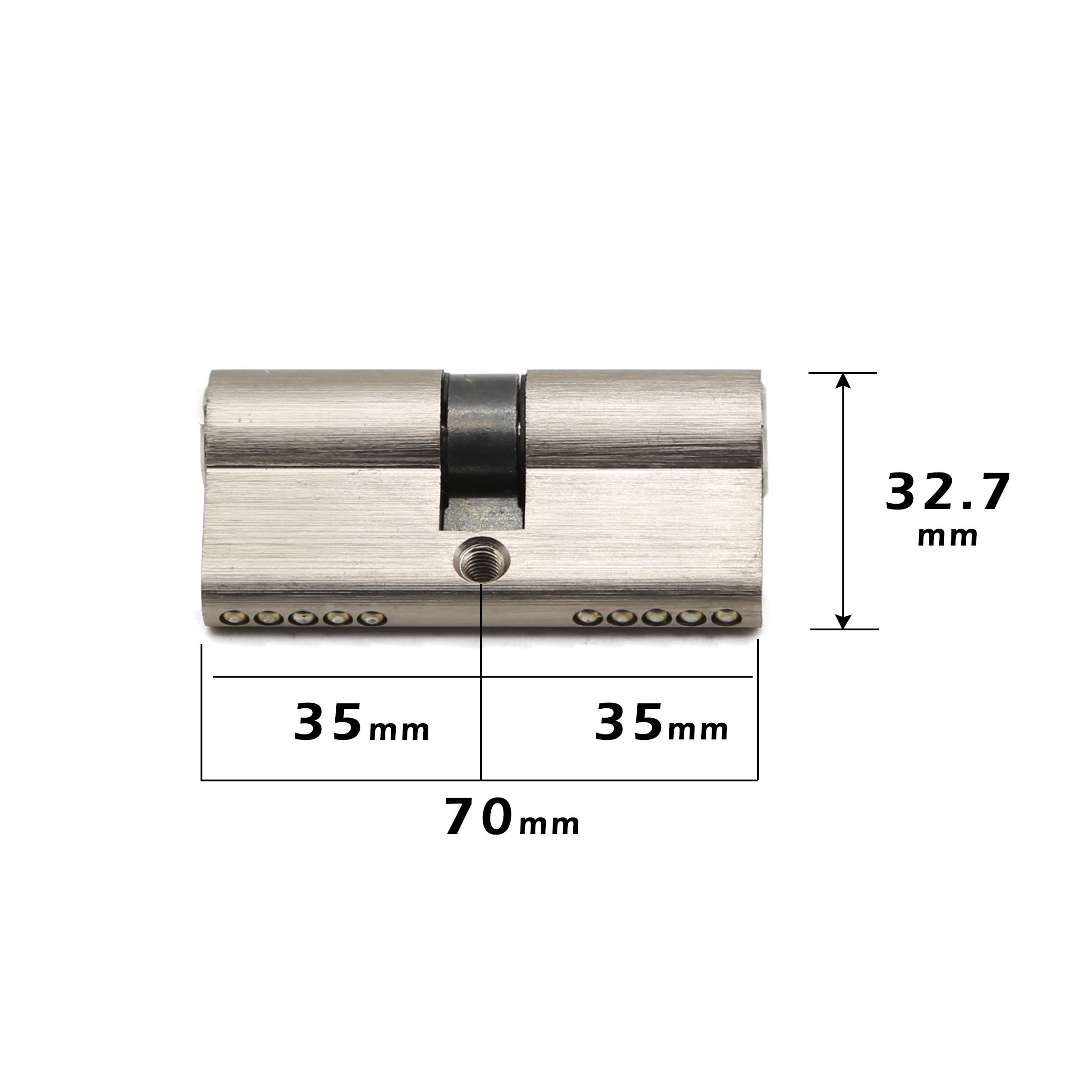 2021 Wholesale Computer Key  Double Open Cheap aluminum 5 Pin cylinder door lock