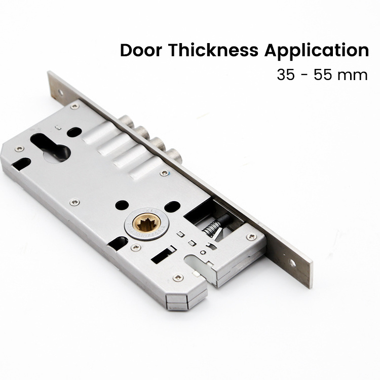 8545 High Quality Customized Stainless Steel Door Lock Body