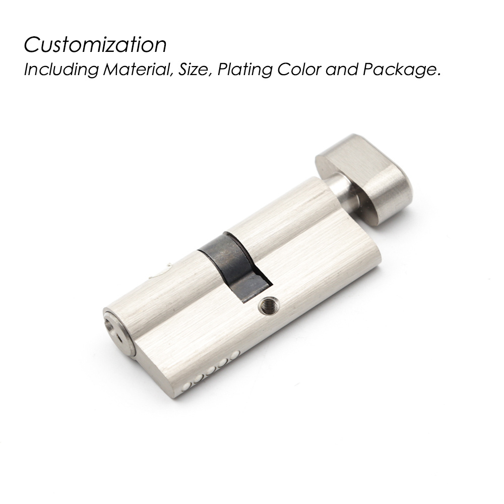 Customization Zinc Alloy Single Open Lock Cylinder for Interior Door