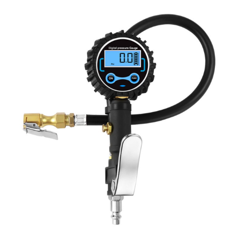 TG17 Digital Air Tire Inflator pressure Gauge With Chuck and Hose